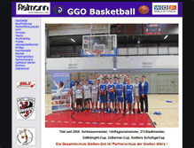 Tablet Screenshot of basketball.ostschule.de